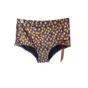 Solid & Striped The Ginger Bikini Swim Bottom, Geo Print, NWT, XS